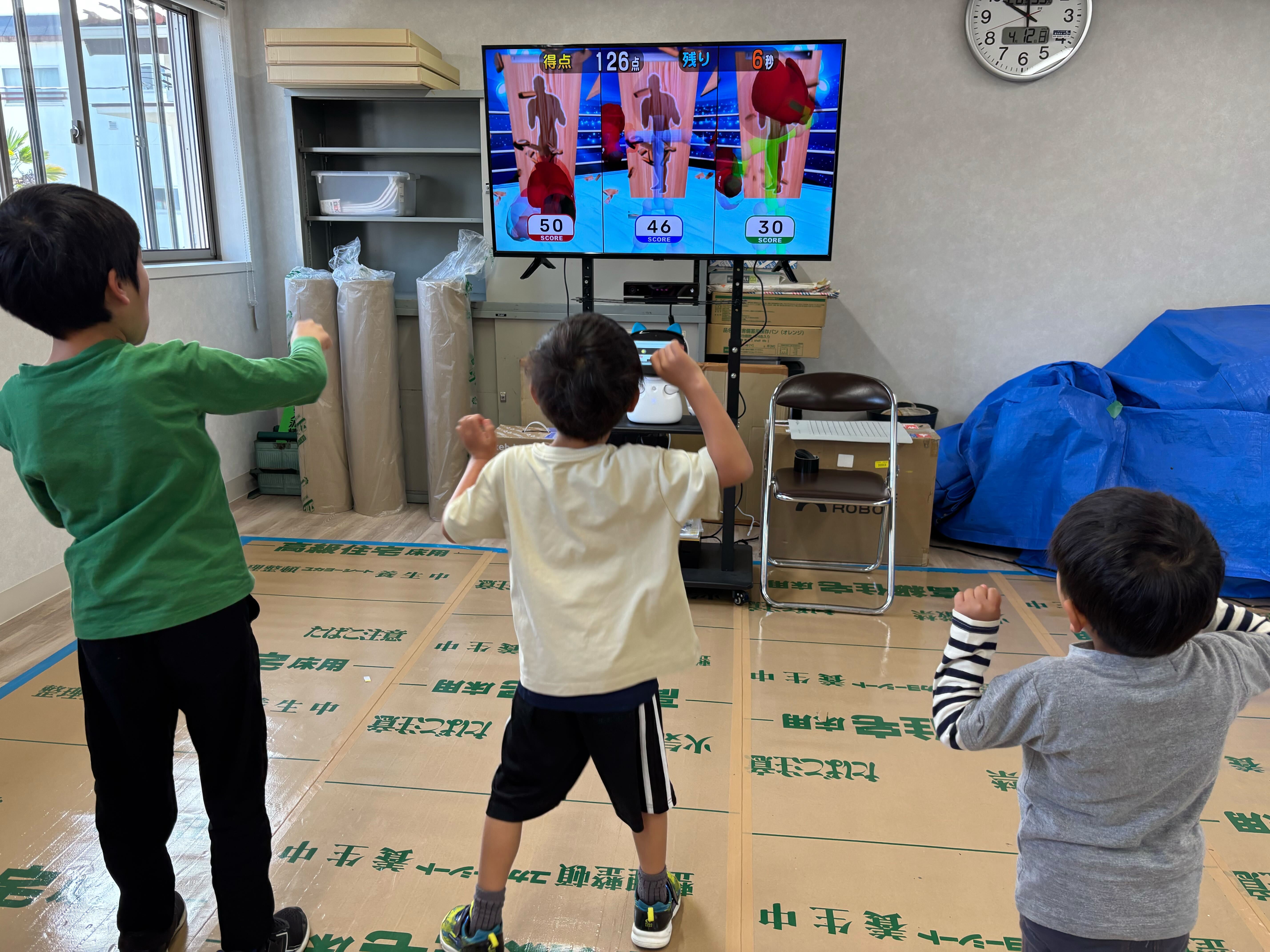 TANOを体験している様子